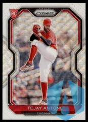2021 Prizm White Wave Prizm #207 Tejay Antone Reds
